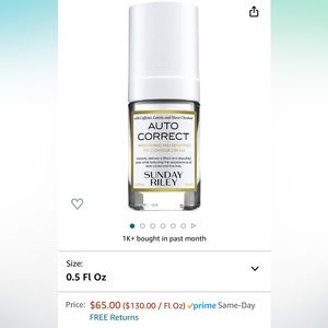 Sunday Riley Auto Correct Eye Cream